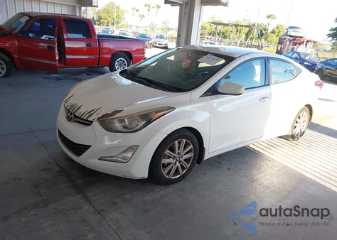 2014 Hyundai Elantra Se from USA, damaged, VIN 5NPDH4AE2EH511120